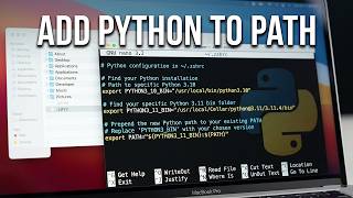 How to Add Python to PATH on Mac (Terminal & Finder Methods)