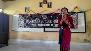 Perayaan Bulan Bahasa 2024 di SMAS Jagadhita Bugbug Karangasem Bali