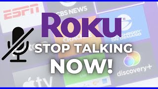 How to Stop Your Roku From Talking to You in 60 Seconds!