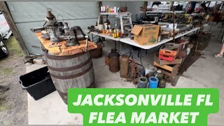 Jacksonville Fl Pickers Paradise Flea Market Antiques Griswold Cast Iron Treasure Hunt with Me Vlog