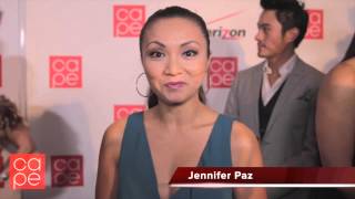 Interview with Jennifer Paz at CAPE Holiday Party 2014