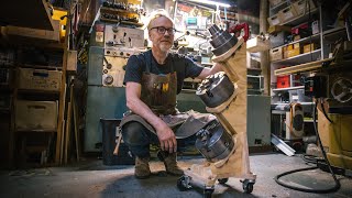 Adam Savage's One Day Builds: Lathe Chuck Rolling Rack!
