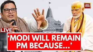 Prashant Kishor LIVE: Prashant Kishor On Modi Govt Vs INDIA Alliance & 2024 Polls | India Today LIVE