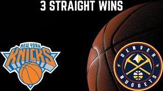 SEASON SWEEP!!!! Knicks Nuggets NBA Post Game Reaction
