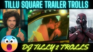 dj tillu 2 trailer trolls | dj tillu 2 trailer reaction| dj tillu 2 trailer review | tillu square