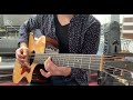 the loco-motion/little eva sax solo acoustic guitar cover