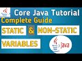 Static and Non-static Variables in Java | Core Java | Creative Java Programming