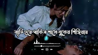 স্মৃতি হয়ে থাকিস মিশে💔🥀Slowed Music || Slowed Reverb Lofi Music || Lofi Songs BD