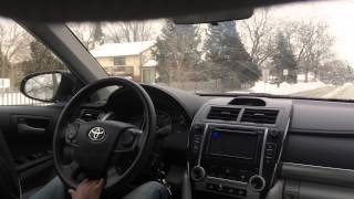 Winter Test Drive: 2012 Toyota Camry