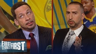 Chris Broussard argues why KD should stay in Golden State | NBA | FIRST THINGS FIRST