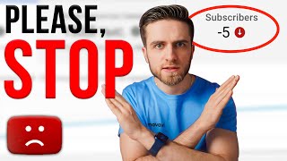 ASKING PEOPLE TO SUBSCRIBE KILLS YOUR YOUTUBE CHANNEL 😱 How to grow and get views FAST & SAFE