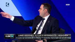 Abdixhiku: Iu garantoj që asnjë tendencë për korrupsion nuk do ta toleroj