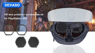 DEVASO-Installation Tutorial for VR lens protector accessories kit for PlayStation VR2