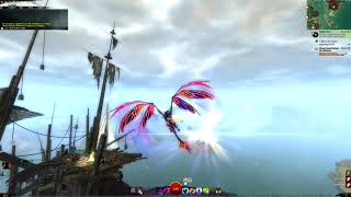 GW2 : Skyscale Rider - Tarnished Coast bug (Irwin Isle Waypoint)