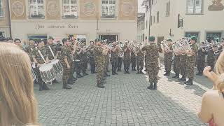 swiss army band - marignan - stein am rhein, summer 2019