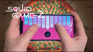 Squid Game Season 2 - Mingle Game Song (EASY Kalimba Tutorial) with Kalimba App | Ring a Ring a Ring