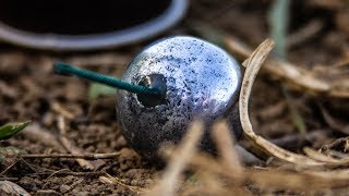 Shiny mirror polished foil ball in UNDER 30 MINUTES? Yes, please!