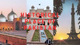 Historical Place of Lahore Pakistan, Badshahi Mosque, Shahi Qilla, Minar e Pakistan Relevant Vlogger