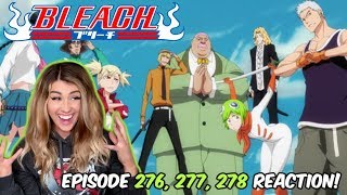 THE VAIZARDS ARRIVE! Bleach Episode 276, 277, 278 REACTION!