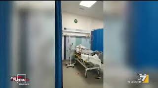 Emergenza covid: le immagini dall'Ospedale del Mare di Napoli