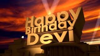 Happy Birthday Devi