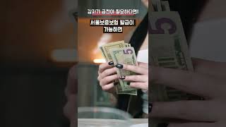 갑자기 급전이 필요하다면? 비상금대출!