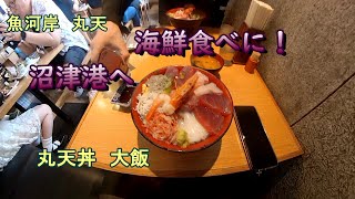 沼津港へ海鮮食いに！