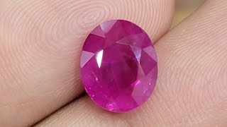 Natural Ruby - {Origin Mozambique} - Weight 4.98 Carat #ruby #gemstones #gems #gemstone #rubystones