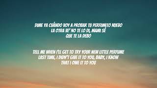 BAD BUNNY ft. RaiNao - PERFuMITO NUEVO (Lyrics Spanish \u0026 English)