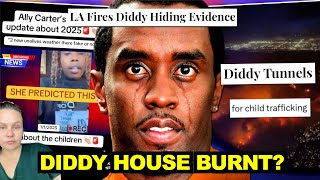 SHOCKING! Diddy’s Victim PREDICTS LA Wildfires To HIDE EVIDENCE?!