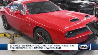 12 arrested in connection with high-end car thefts