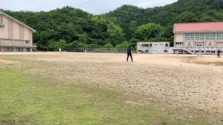 令和2年6月27日岩美中学聡哉2塁打