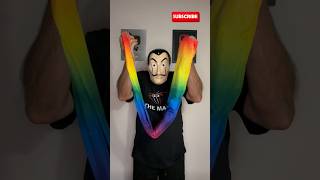 COLOR CHANGE SCARF 🪄 MAGIC TRICK REVEALED #magic #tutorial #trending #viral #trend #tricks