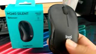 แกะกล่อง เมาส์รุ่นเล็ก ที่มี บลูทูธ Logitech M240 Mouse Unbox 2023