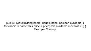 How to Call One Constructor from Another in Java (this() Explained)