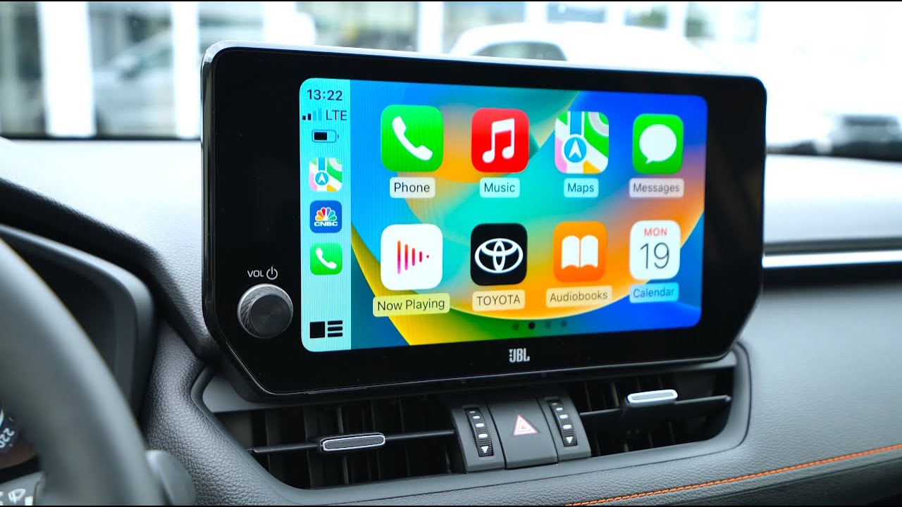 How To Connect Apple CarPlay To Toyota RAV4 Multimedia System 2024 ...