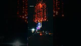 Beautiful Onam Light Up at Kanakakunnu Trivandrum 😱❤️🔥 #trending #shortvideo #trivandrum #night