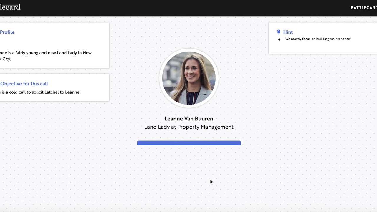 Battlecard Demo Youtube