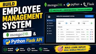 Developing Employee Management System API Suite | Python Flask | Mongo DB | CRUD Operations