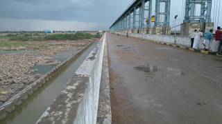 River Bhima dam - near Sannati Chandrala Parameshwari Temple