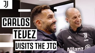 👋 Welcome Back Carlos! | Carlos Tevez Visits the Juventus Training Centre! | Juventus