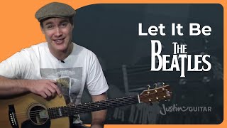 Let It Be Easy Guitar Lesson The Beatles