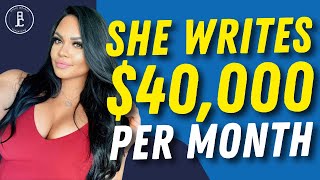 How Nicole Writes $40K Per Month