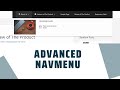 Create Advanced Navigation Menu For WordPress Website