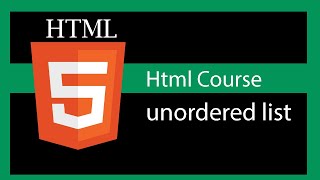 HTML 5 tutorial - Unordered List element