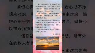 窍诀解索 -134 #索达吉堪布 #人生感悟 #正能量