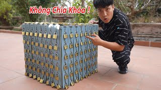 NTN - Thử Thách Phá Khóa Lấy 50 Triệu VNĐ (Opening 300 Locks Without Using Keys)