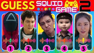 Guess the Squid Game Character by Their Voice! 🎙️🦑 Only True Fans Will Get 100%!