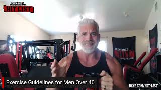 Exercise Guidelines for Men Over 40