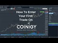 How To Enter Your First Trade on Coinigy V2 (Tutorial)